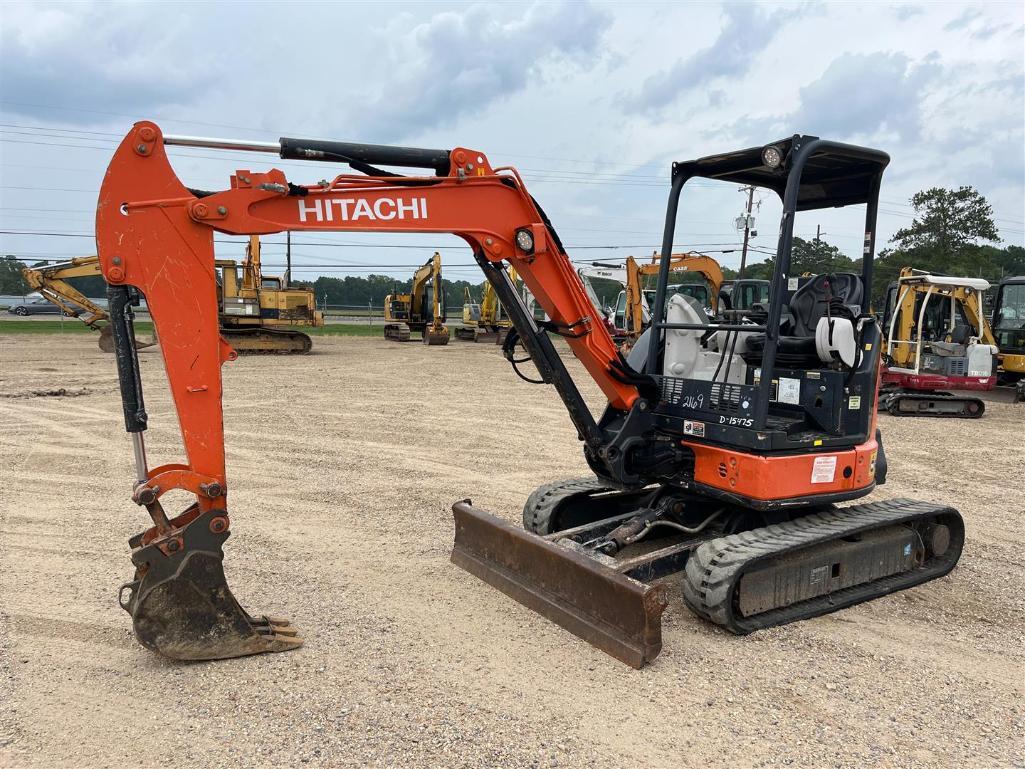 2014 HITACHI ZX35U-5N MINI EXCAVATOR