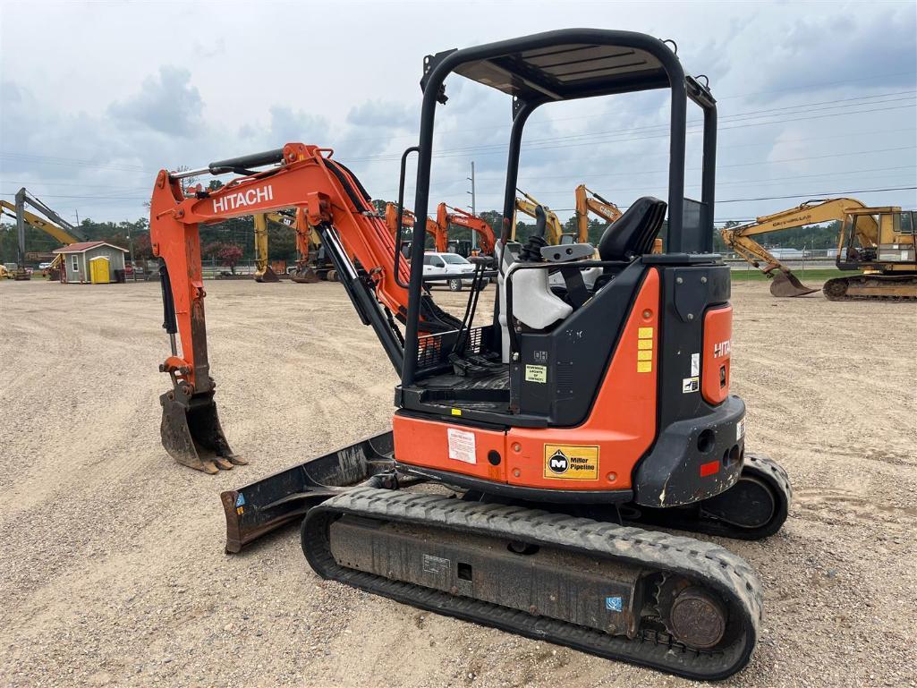 2014 HITACHI ZX35U-5N MINI EXCAVATOR