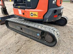 2014 HITACHI ZX35U-5N MINI EXCAVATOR