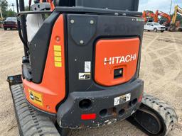 2014 HITACHI ZX35U-5N MINI EXCAVATOR