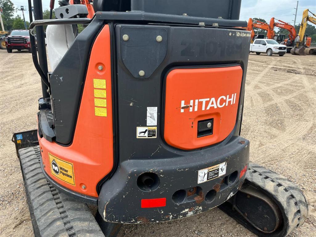 2014 HITACHI ZX35U-5N MINI EXCAVATOR