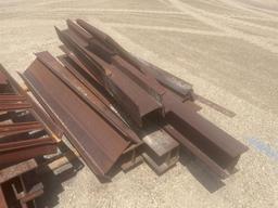 LOT OF IRON BEAMS