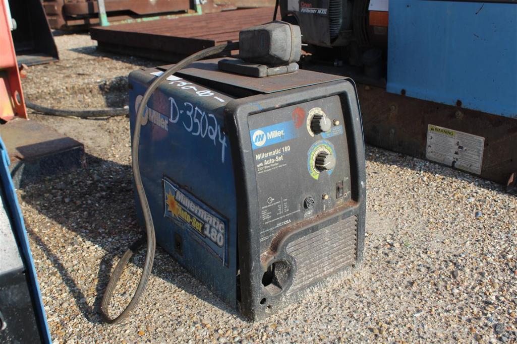 MILLER MILLERMATIC 180 WITH AUTO SET