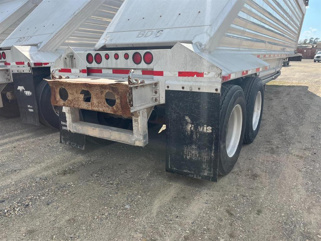 2013 TRAVIS 38FT BELLY DUMP TRAILER