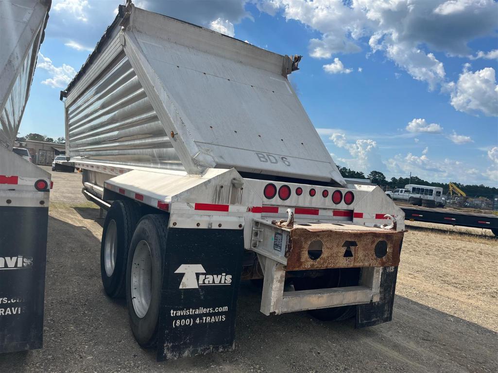 2013 TRAVIS 38FT BELLY DUMP TRAILER