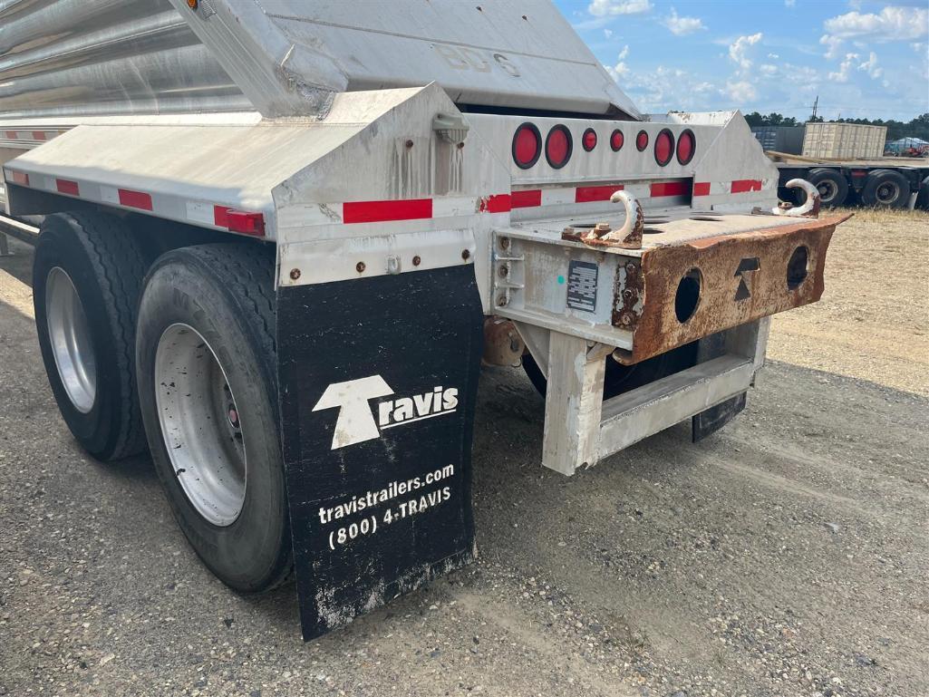 2013 TRAVIS 38FT BELLY DUMP TRAILER