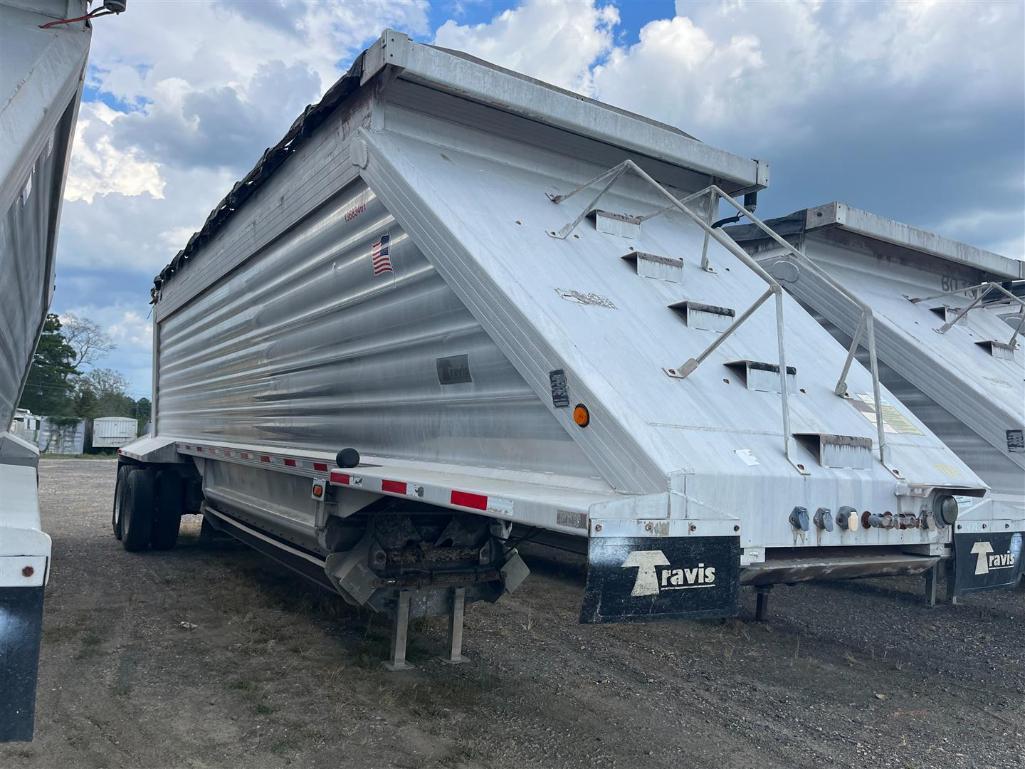 2013 TRAVIS 38FT BELLY DUMP TRAILER