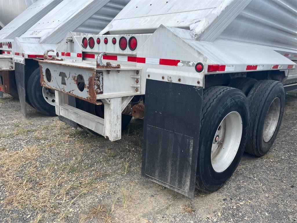 2013 TRAVIS 38FT BELLY DUMP TRAILER