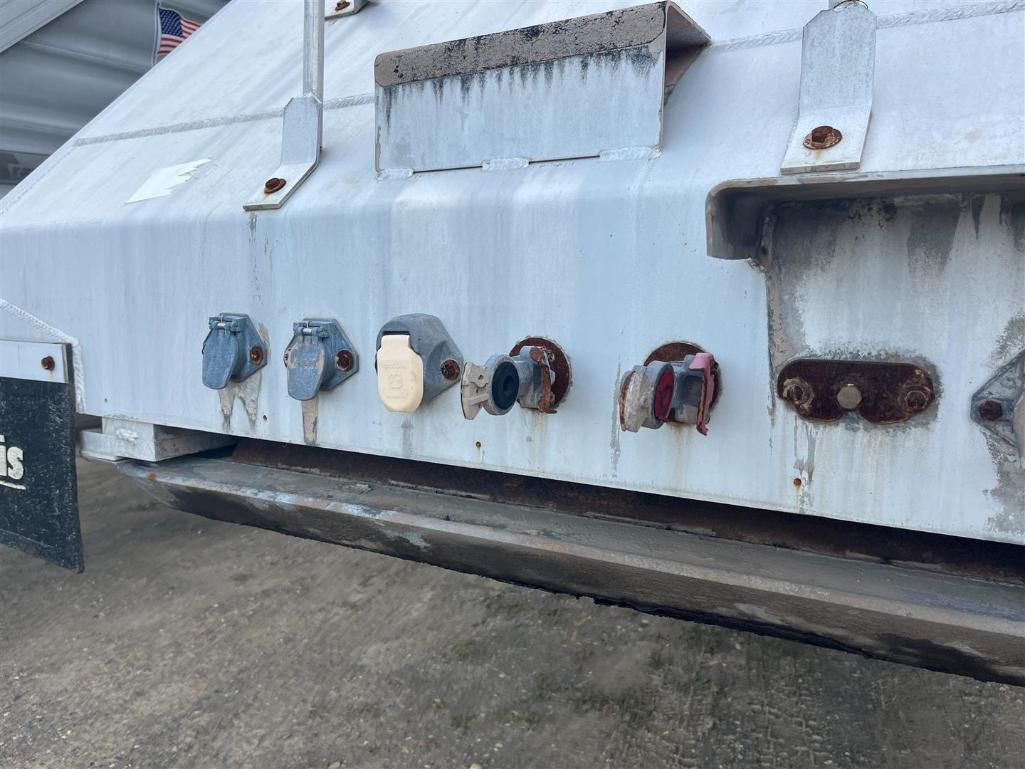 2013 TRAVIS 38FT BELLY DUMP TRAILER