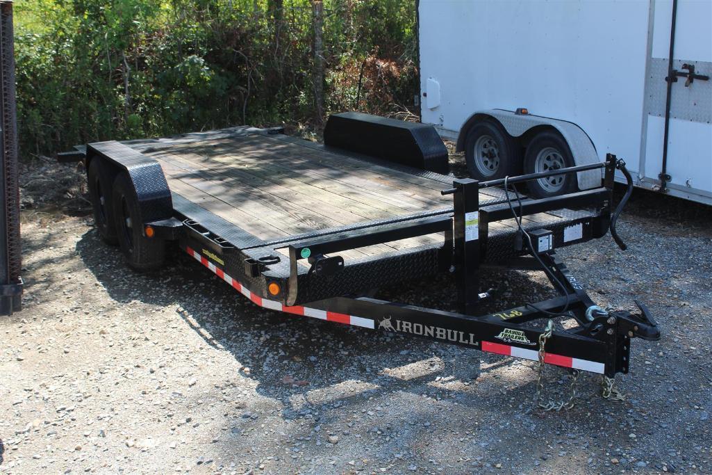 2022 IRONBULL TILT FLATBED TRAILER TITLE DELAY