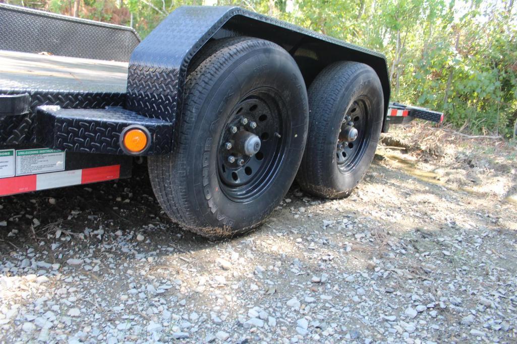 2022 IRONBULL TILT FLATBED TRAILER TITLE DELAY