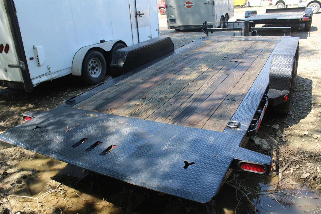 2022 IRONBULL TILT FLATBED TRAILER TITLE DELAY