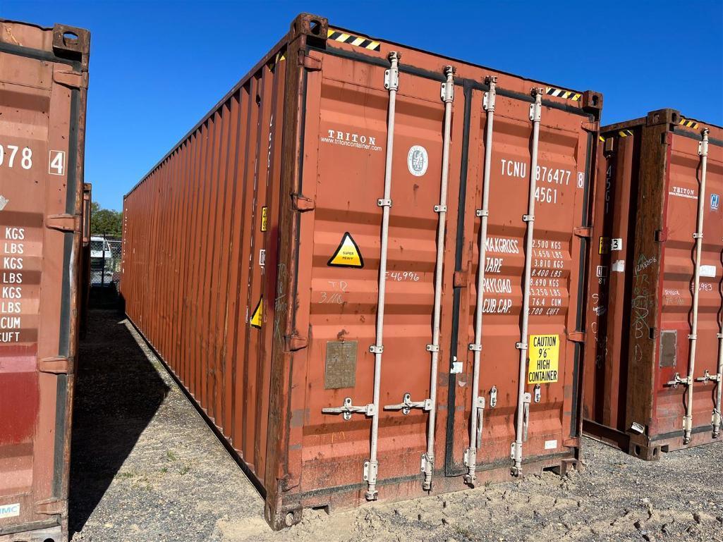 40FT HIGH CUBE CONTAINER