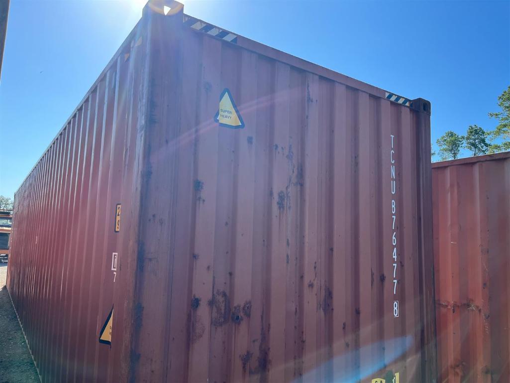 40FT HIGH CUBE CONTAINER