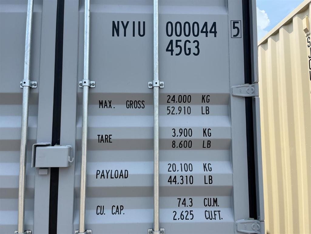 40FT HIGH CUBE MULTI-DOOR CONTAINER