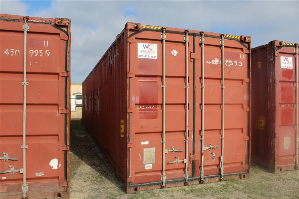 45FT HIGH CUBE CONTAINER