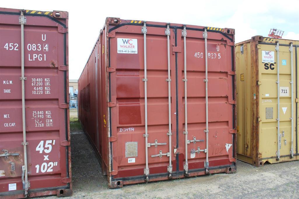45FT HIGH CUBE CONTAINER