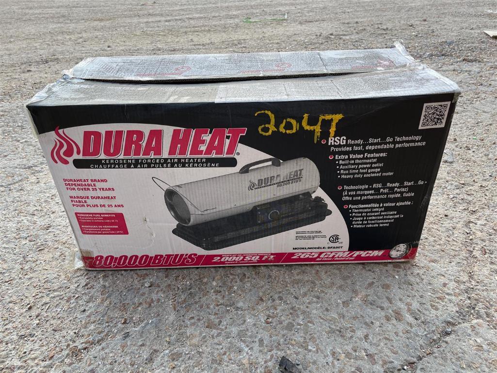 DURA HEAT KEROSENE FORCED AIR HEATER