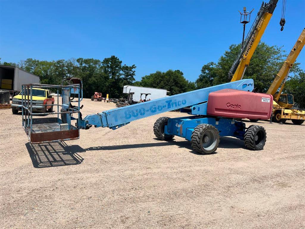2008 GENIE S60 4X4 TELESCOPIC BOOM LIFT