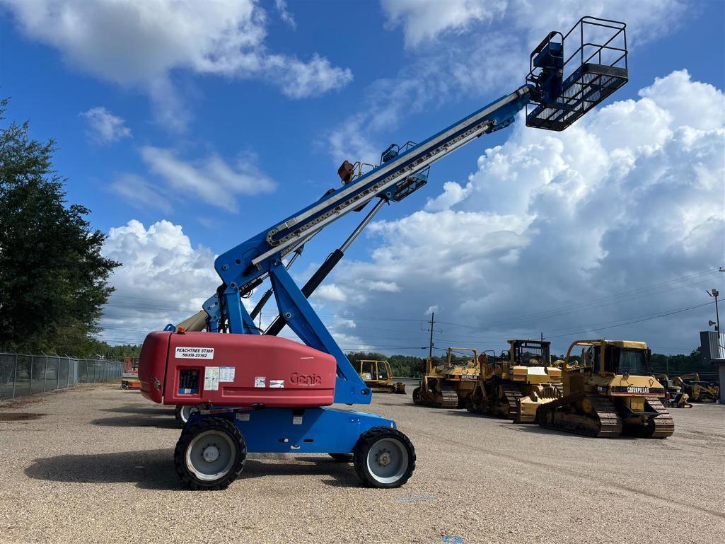 2008 GENIE S60 4X4 TELESCOPIC BOOM LIFT