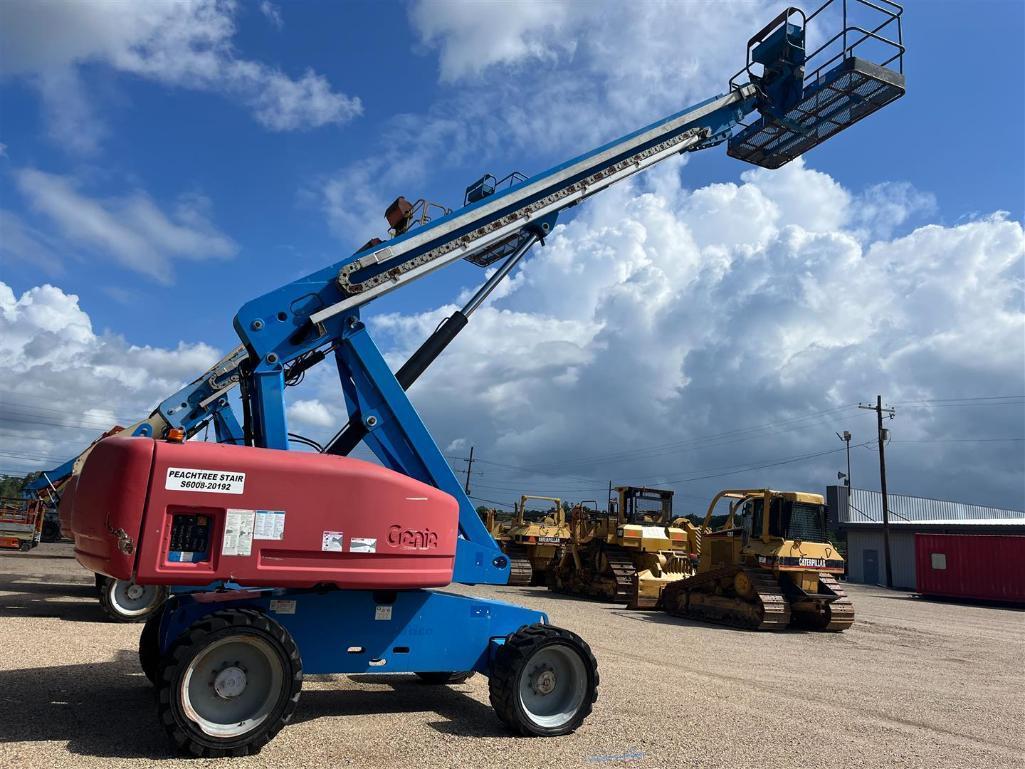 2008 GENIE S60 4X4 TELESCOPIC BOOM LIFT