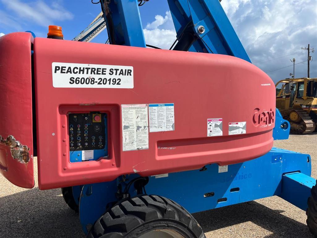 2008 GENIE S60 4X4 TELESCOPIC BOOM LIFT