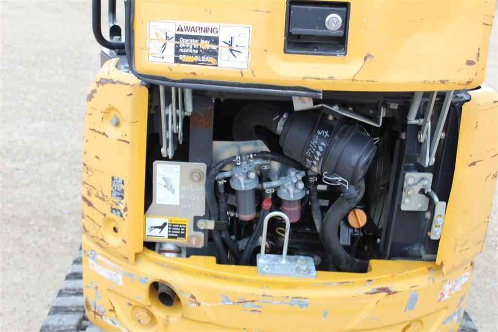 2017 JOHN DEERE 17G MINI EXCAVATOR