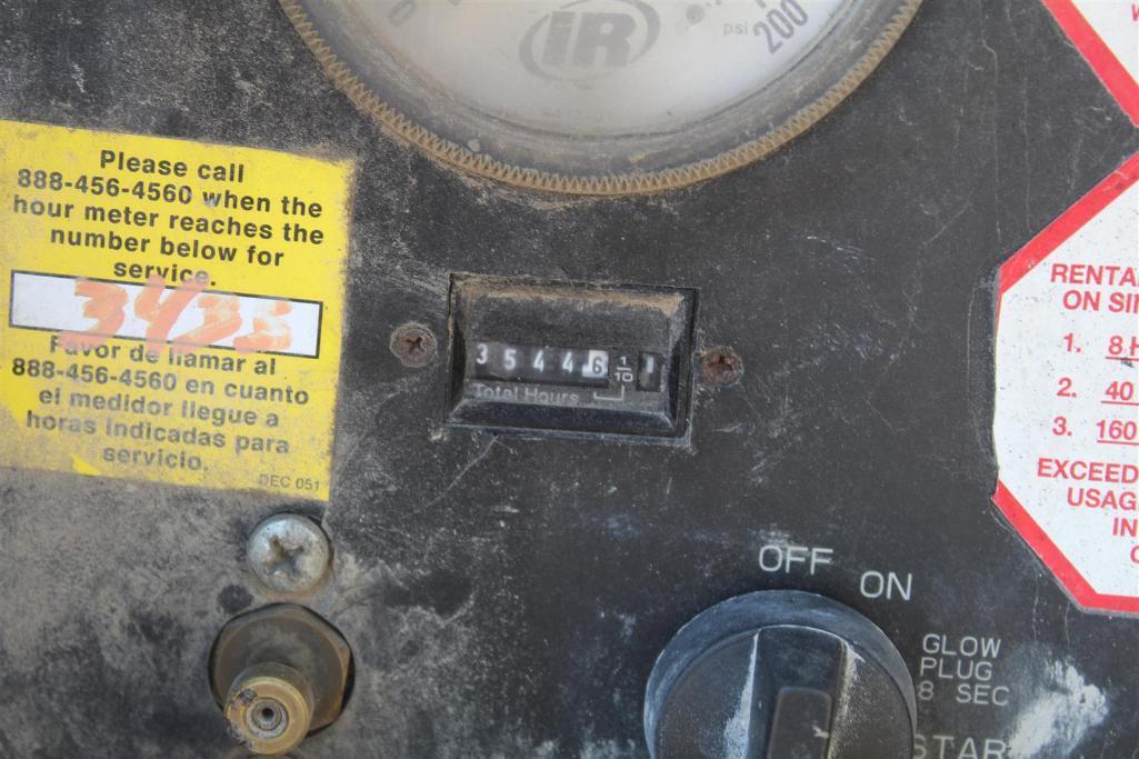 2011 DOOSAN C185CFM MOBILE AIR COMPRESSOR