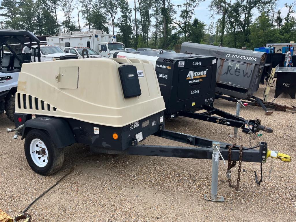 2011 DOOSAN C185CFM MOBILE AIR COMPRESSOR