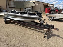 17FT FISHING BOAT WITH TRAILER | NO TITLE