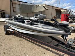 17FT FISHING BOAT WITH TRAILER | NO TITLE