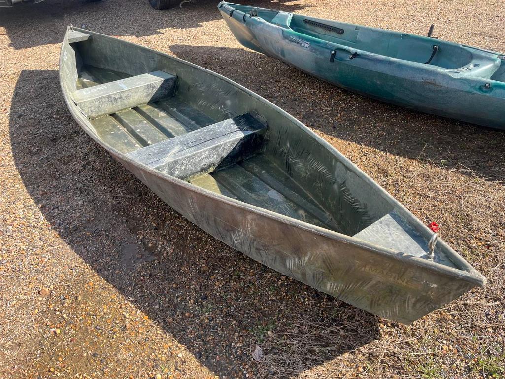 12FT TIMS CUSTOM ALUMINUM PIROGUE