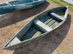 12FT TIMS CUSTOM ALUMINUM PIROGUE