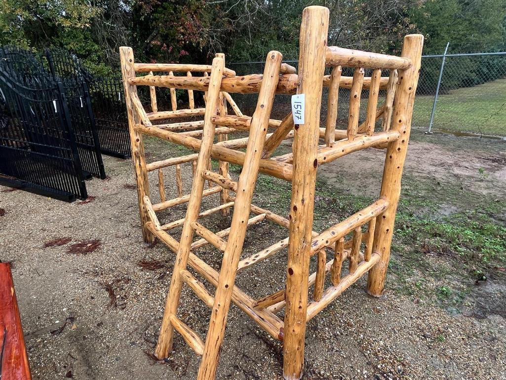 WOODEN BUNKBED FRAME