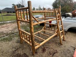 WOODEN BUNKBED FRAME