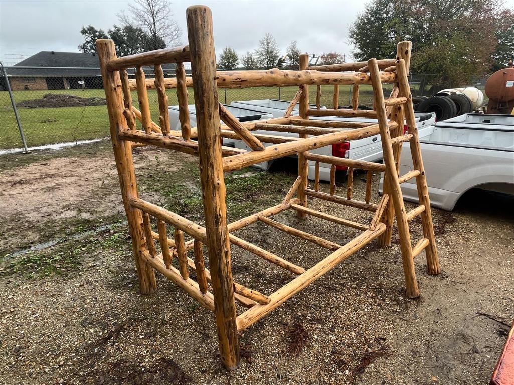 WOODEN BUNKBED FRAME