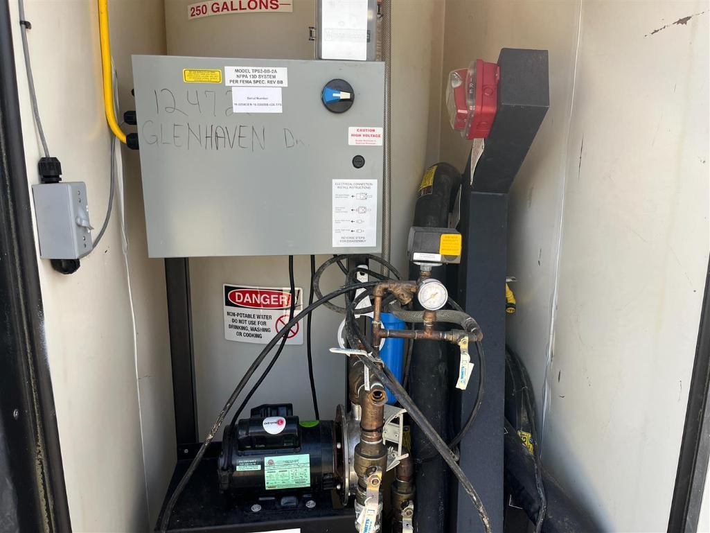 2016 GENERAL TANK AND PUMP SYSTEM