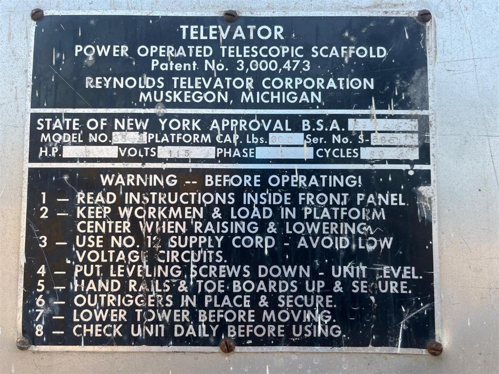 TELEVATOR 35A