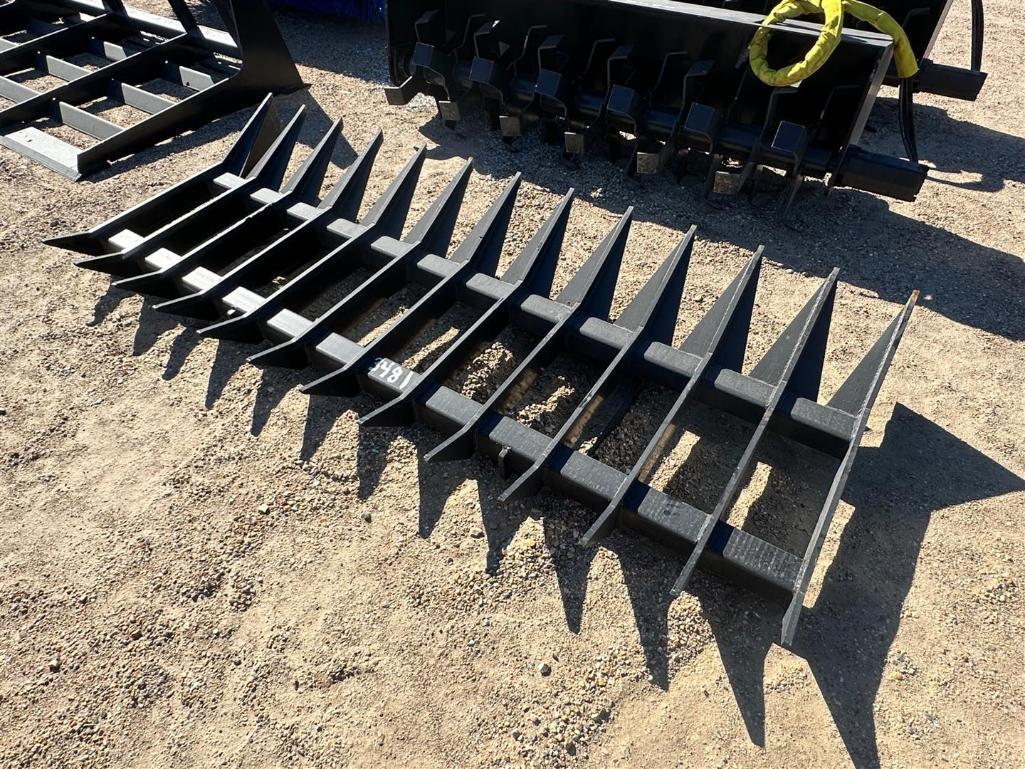 MID STATE 84IN DEBRIS RAKE