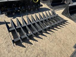 MID STATE 84IN DEBRIS RAKE