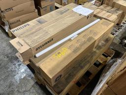 LOT OF ASSORTED 48IN FLUORESCENT LIGHT LAMPS