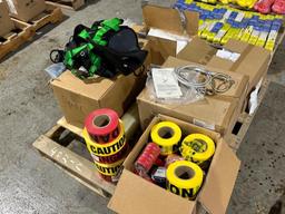 FALL PROTECTION, SLING ANCHOR, SAFETY TAPE