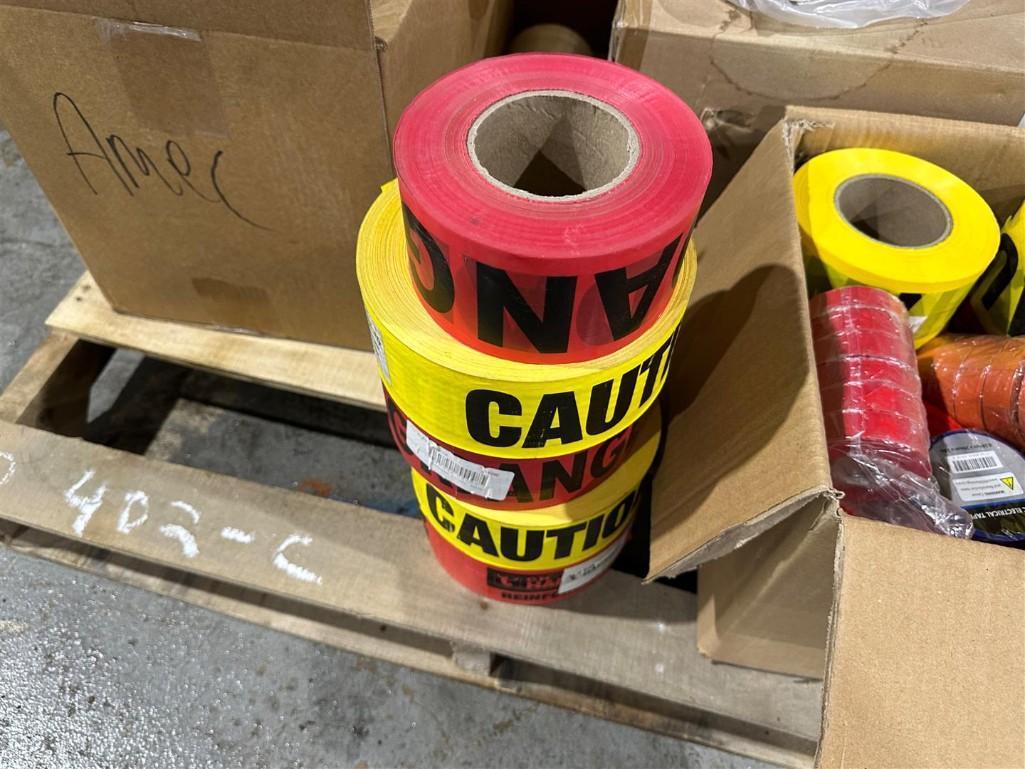 FALL PROTECTION, SLING ANCHOR, SAFETY TAPE
