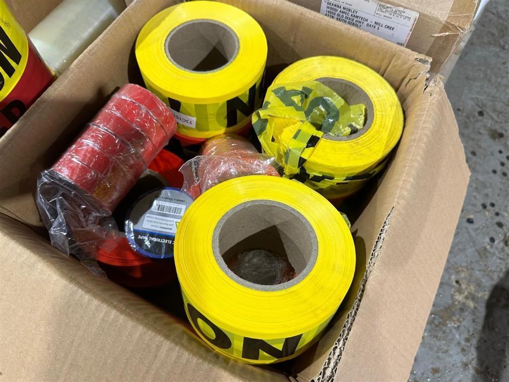 FALL PROTECTION, SLING ANCHOR, SAFETY TAPE