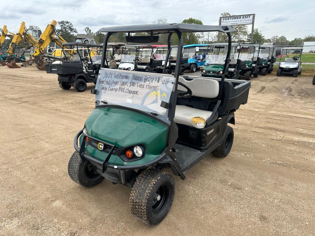 2021 CUSHMAN 800X GOLF CART