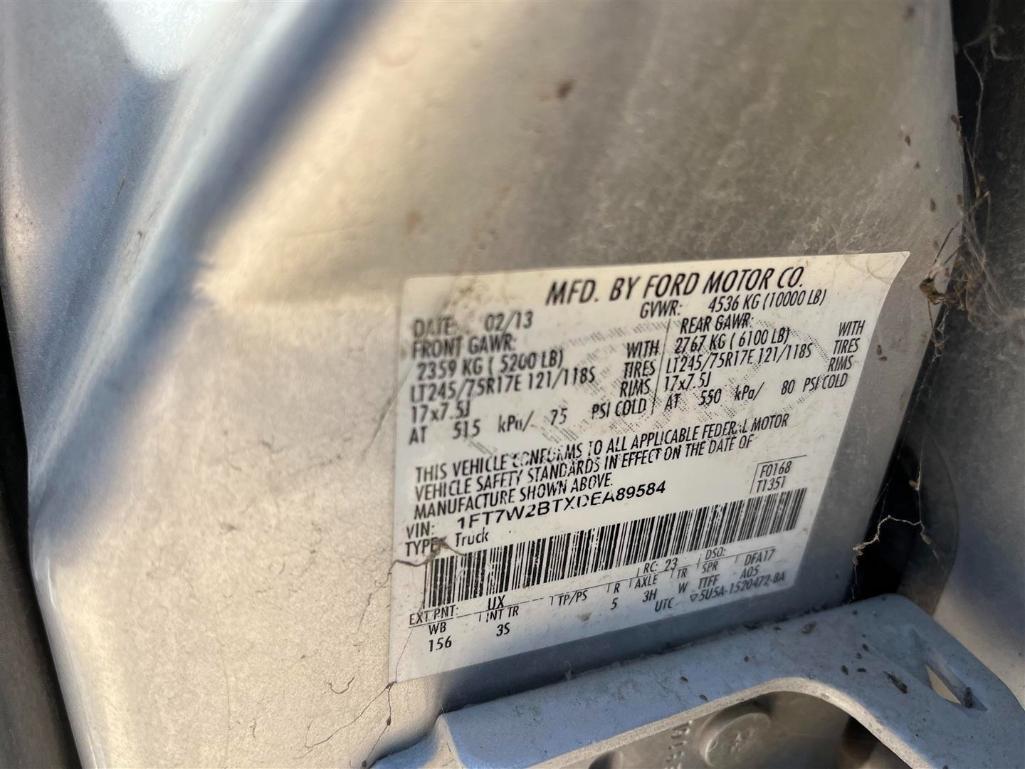 2013 FORD F250XLT PICKUP
