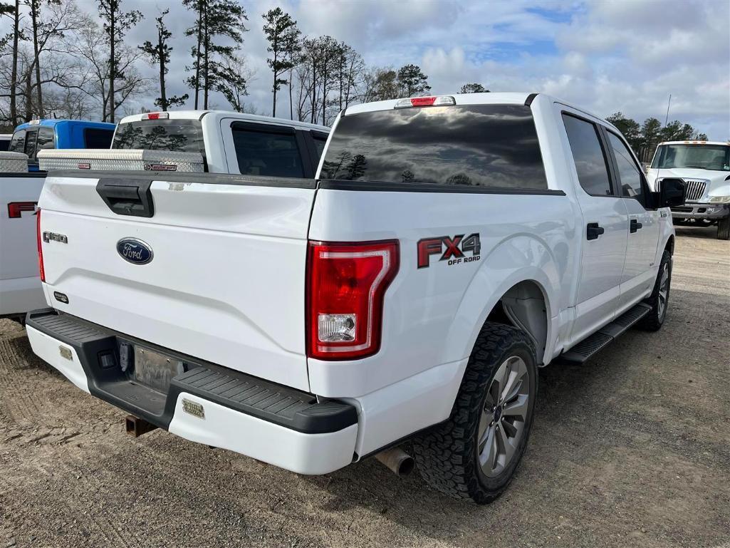 2017 FORD F150 4X4 PICKUP