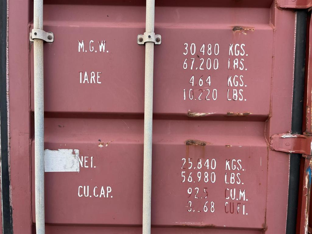 45FT HIGH CUBE X 8FT 6IN WIDE CONTAINER