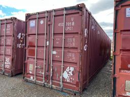 45FT HIGH CUBE X 8FT 6IN WIDE CONTAINER