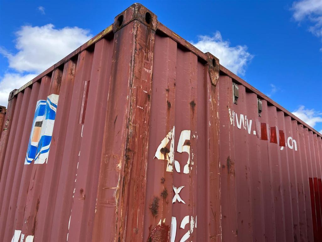45FT HIGH CUBE X 8FT 6IN WIDE CONTAINER